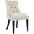 Modern Elegant Button Tufted Upholstered Fabric With Nailhead Trim, Side Chair-1154293335-1166071458