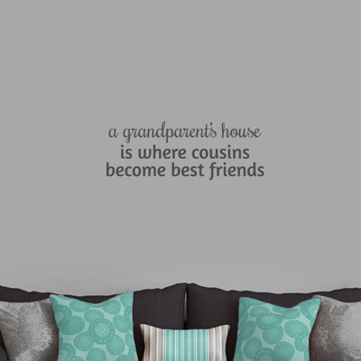 Text & Numbers Non-Wall Damaging Wall Decal