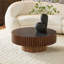Table basse ronde de luxe en métal fritté 35,43 po-1709714417-1709714430
