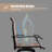 Iron Outdoor 29.9'' Bar Stool