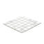 Carreau de mosaïque de plancher et de mur en porcelaine mate 12 po x 12 po Ardena Silva