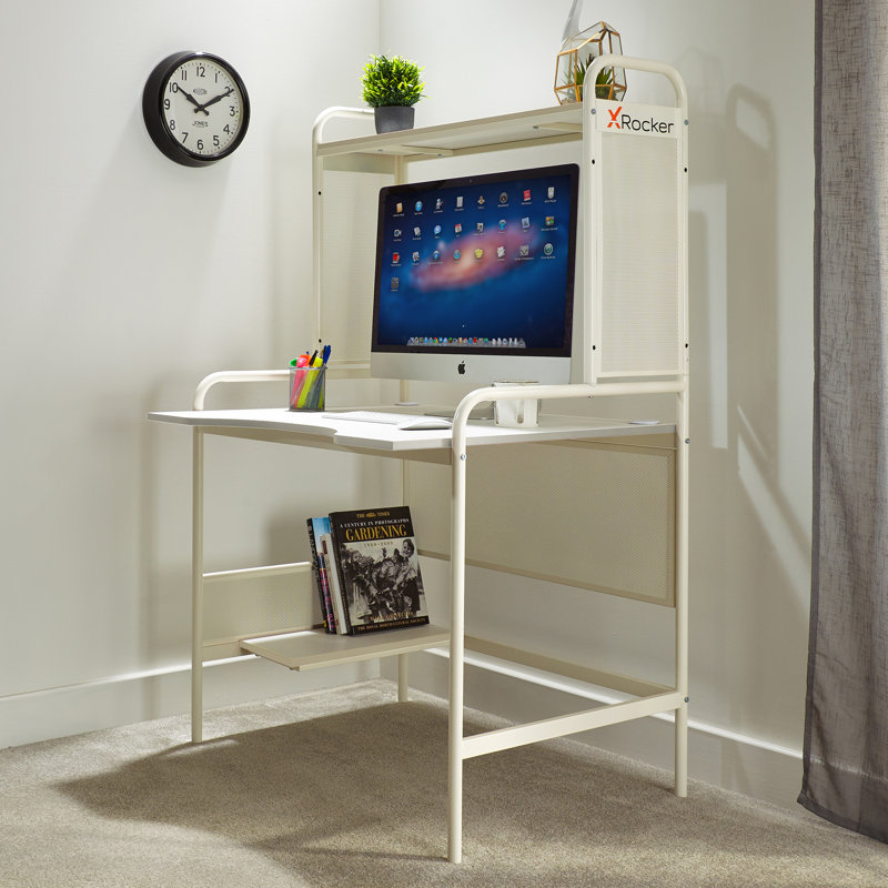 Metal Base Computer Desk