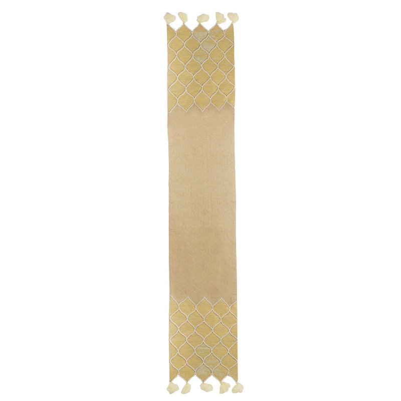 Groff Classic Honeycomb Cotton Table Runner