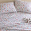 Ensemble de draps 3 pièces 100% coton, imprimé flanelle, Happy Bows-122817850-122817844