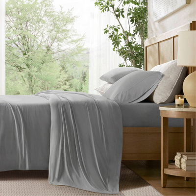 4-Piece Stretch Jersey Sheet Set