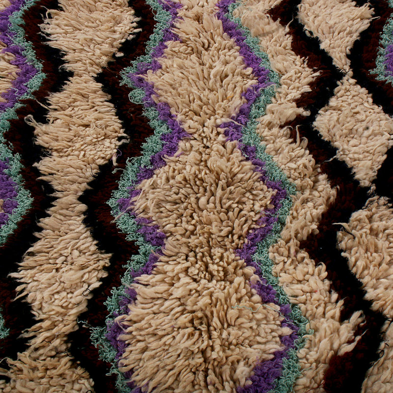 One-of-a-Kind 4'4" x 8'4" Hand Knotted Area Rug