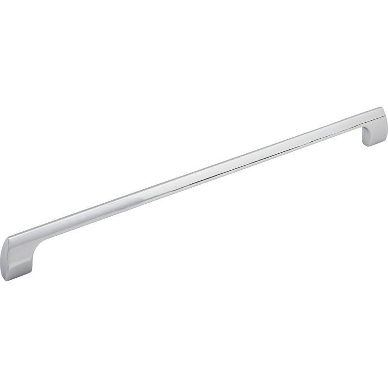 Holland 12" Center to Center Bar pull, Polished Chrome, 12" Center to Center