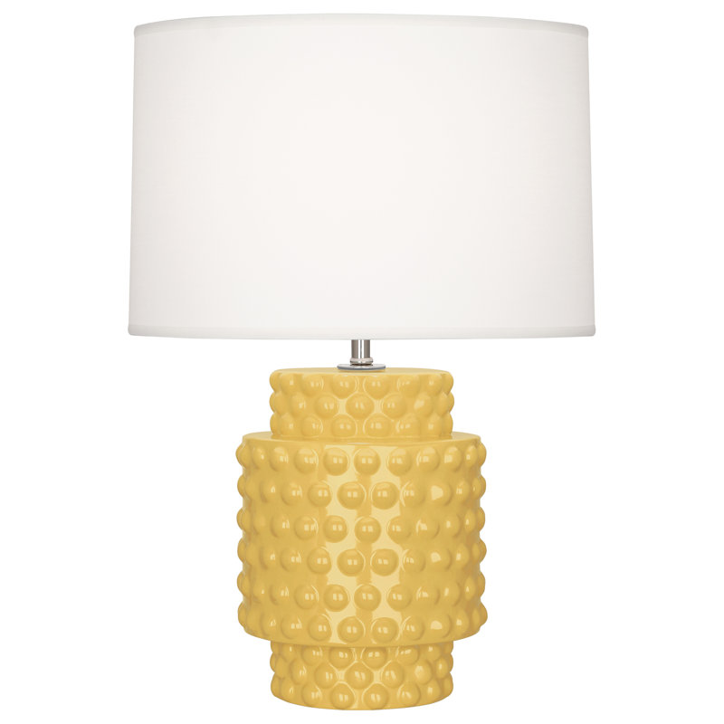 Dolly Table Lamp, 27.5" H x 17" W x 17" D, Sunset