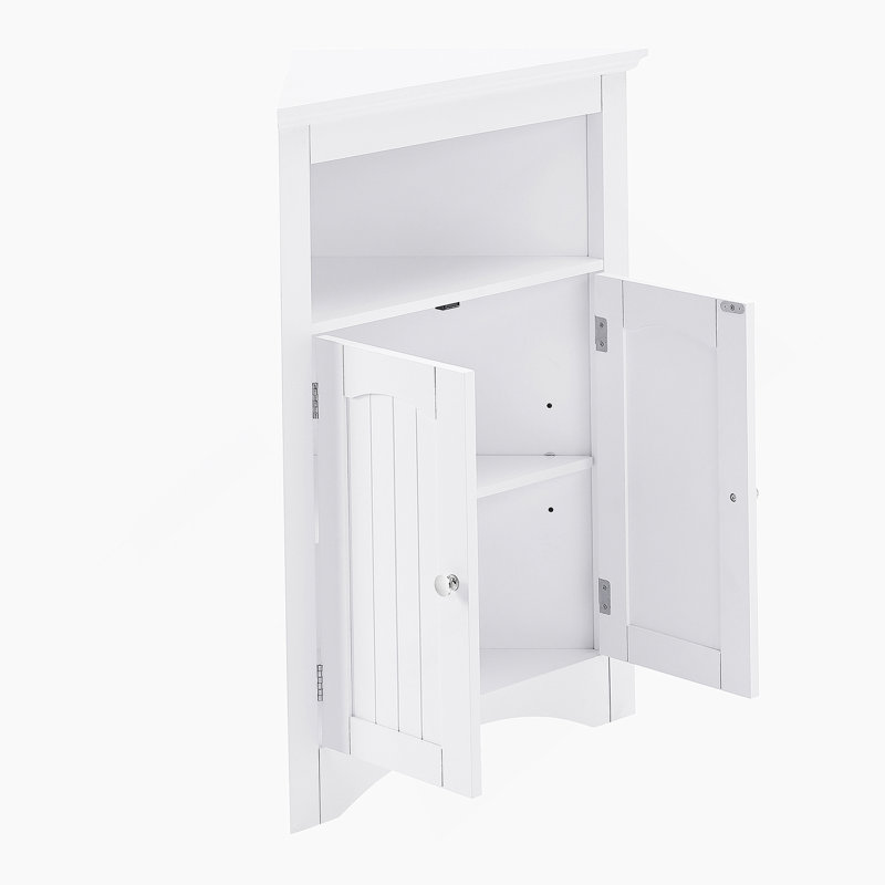 Sideboard Cabinet,Corner Cabinet,Bathroom Floor Corner Cabinet With Shelves