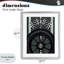 Racetrack Flags & Tire Framed Print Under Glass, design by Jennifer Stith-1740762429-1740762400