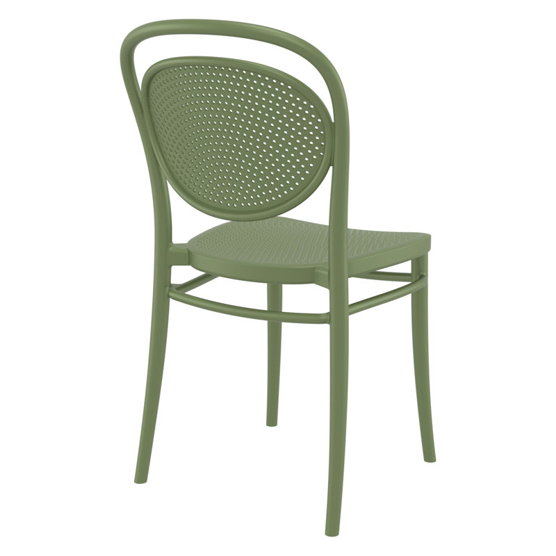 Chaise d'appoint de salle à manger Farrah, Vert olive