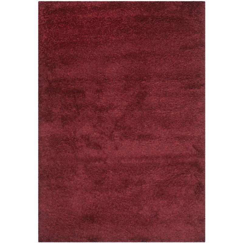 Delane Area Rug, Rectangle 9'6" x 13', Maroon