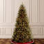 North Valley 72" Green Spruce Artificial Christmas Tree with 400 White Clear Lights with Tree Stand-743353196