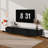 Luxury Fluted TV Stand for TVs Up to 85", Faux Marble Top, 4-Drawer Media Console, Curved Design, Gold Base, Modern Entertainment Center for Living Room-60205207