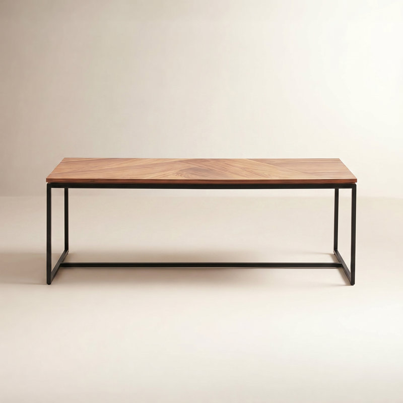 Tobias Rectangular Coffee Table, Walnut