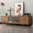 Modern Walnut Solid Wood TV Stands