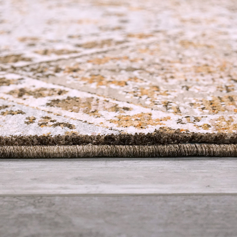 Cullen 5700-508 bleu / beige, Rectangle 9 pi x 12 pi 6 po