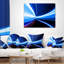  Coussin lombaire Abstract Speed on Night Road