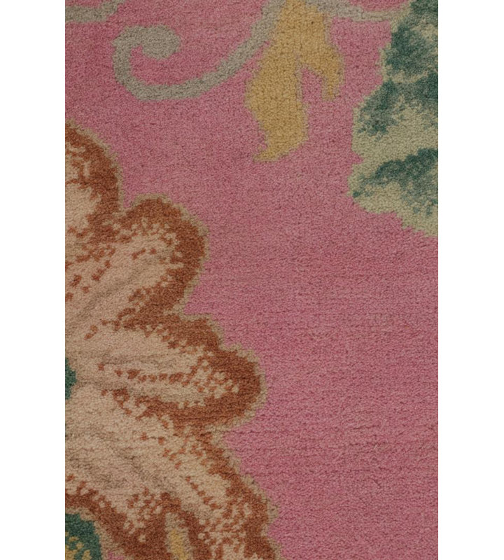 Art Deco Hand Knotted Wool Area Rug, Rectangle 12' x 16'
