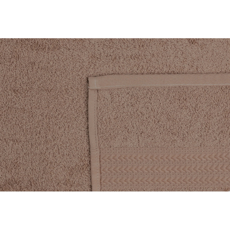 Serviette à main de luxe, 100% coton, 19,7 po x 35,4 po | 500 g / m² pour une absorbance ultime | Lavable à la machine à 104 ° F | Couleur de vison élégante | Doux, durable, parfait pour la salle de bain ou le spa, excellente idée cadeau