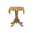 5 Piece Dining Room Set Includes a Round Dining Table with Dropleaf and 4 Light Tan Linen Fabric Parsons Chairs, Natural-1928943173-1915235373-1915235375