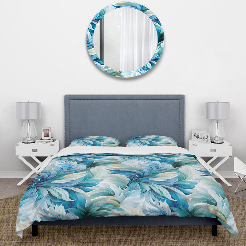 Literie Oceanic Mirage, Housse de couette pour très grand lit et 2 très
