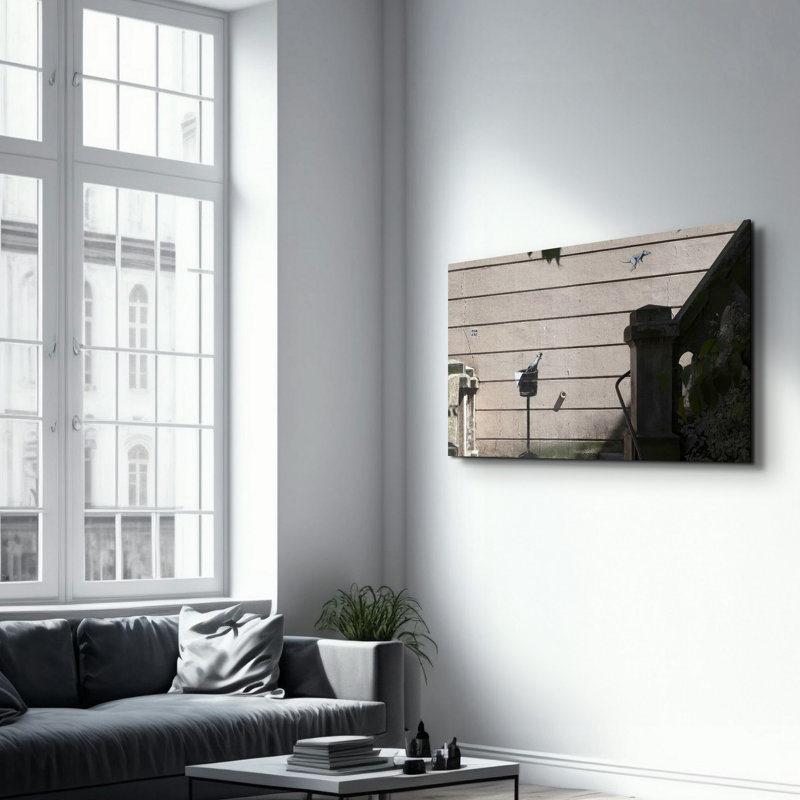 Elegant Tempered Glass Painting, 27.6 x 43.3 Inches | 100% Tempered Glass, Thickness: 0.16 Inches | UV Printed Artwork, Perfect for Home Decor & Modern Interiors, Stunning Visuals for Any Room