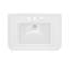 Évier sur pied l 32 po x H 35 po Aqua, perçage de robinet 8 po Aqua-118375662