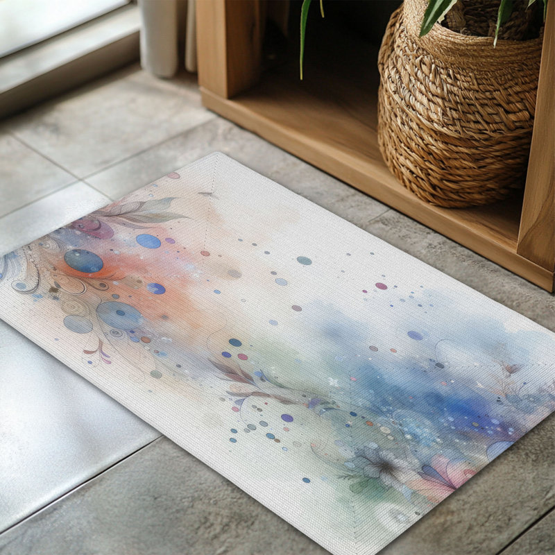 Tapis tressé Soft Dream Splash, Rectangulaire 3 pi x 5 pi
