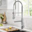 Robinet de cuisine rétractable à poignée simple à 2 fonctions de style commercial KRAUS Artec Pro -114318002