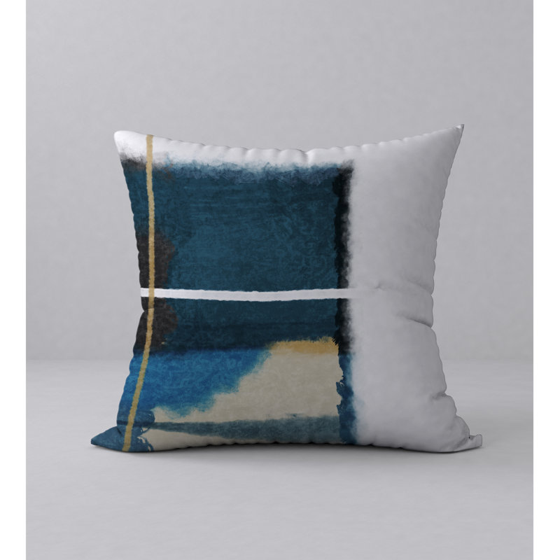 Housse de coussin carrée sensible inestimable et insert, 24 po x 24 po