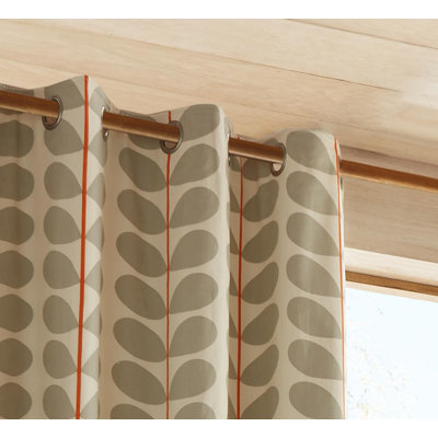 Stem Eyelet Room Darkening Curtains