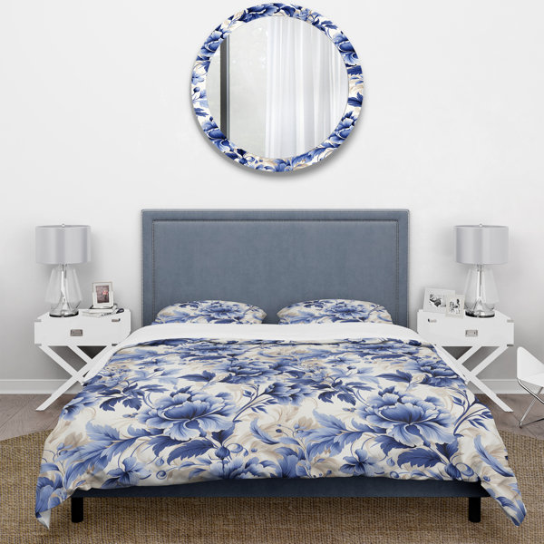 Bless international Ancona Floral Duvet Cover Set | Wayfair