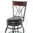 Dombroski Swivel Upholstered Counter Stool