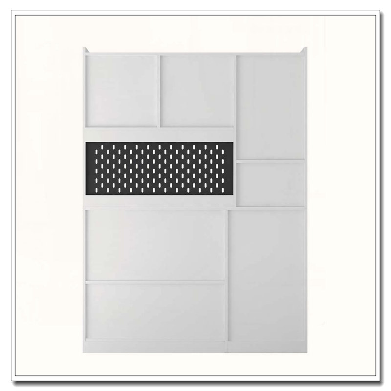 Bureau en L, Blanc2