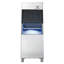 Machine à glaçons commerciale, machine à glaçons 400LBS / 24H avec bac de rangement en acier inoxydable 300LBS, machine à glaçons auto-nettoyante avec écran tactile pour bar, café, restaurant