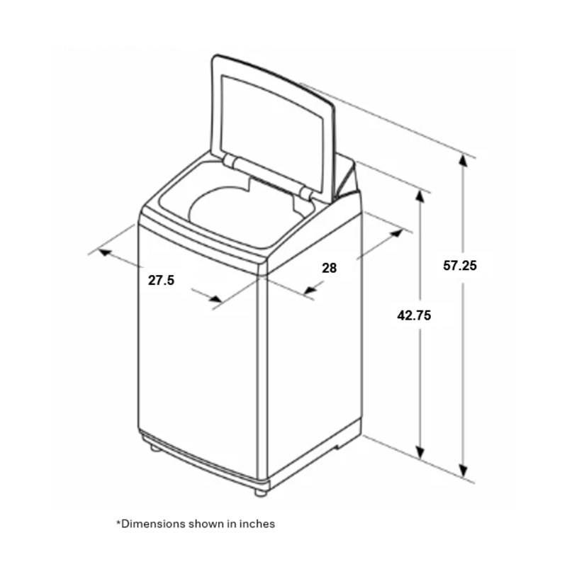 Crosley Professional 5.3 Cu. Ft. Top-load Washing Machine