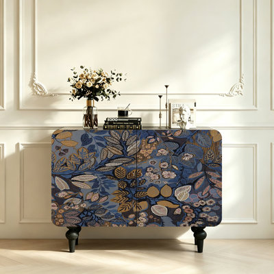 Modern simple art style storage decoration cabinet