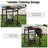 Metal Kitchen Cart