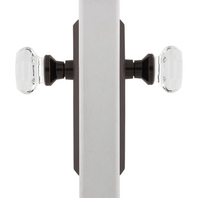 New York Plate with Waldorf Door Knob