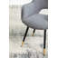 Chaise avec accoudoirs en tissu Raffo-981394951