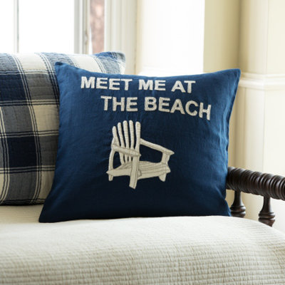 Taylor Linen Square Pillow Cover & Insert