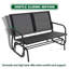 Fauteuil oscillant et oscillant 529 LBS, banc 2 places pour la cour, la piscine, le jardin Ciotti-949650038