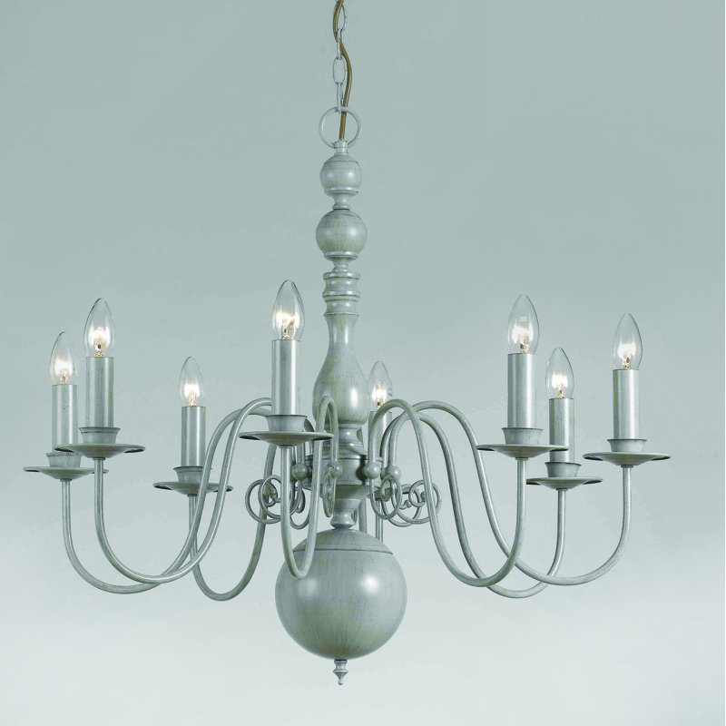 Patenaude 8 - Light Candle Style Chandelier