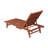 Harper Outdoor Cedar Wood Chaise Lounge