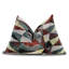 Velvet Geometric Lumbar Pillow Cover & Insert