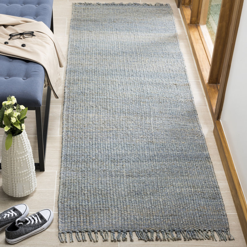 Fitzwater Handwoven Jute Rug, Tapis de couloir 2 pi 6 po x 8 pi