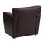 Chaise Hercules série LeatherSoft avec accoudoirs allongés Majesty Series-2041116437