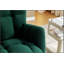 Chaise berçante confortable en tissu Teddy avec repose-pieds réglable pour la détente et la longévité-514572644-514572667