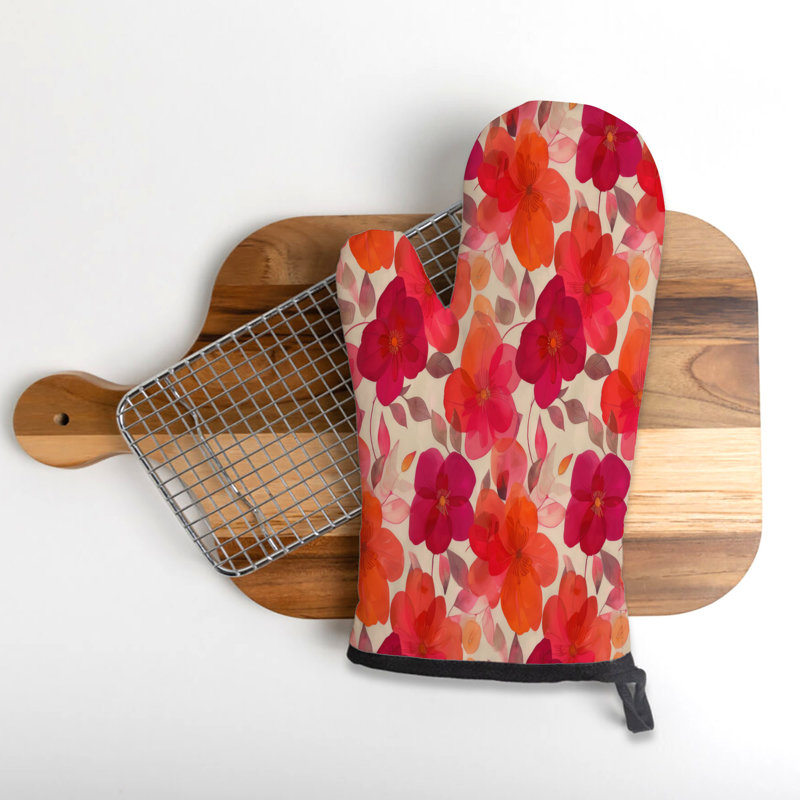 Sergé de coton Floral Tides